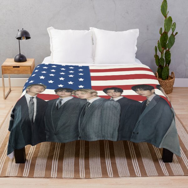 Item preview, BTS USA - Perfect Tapestry Banner (ARIRANG) designed and sold by YOSHFRIDAYS.