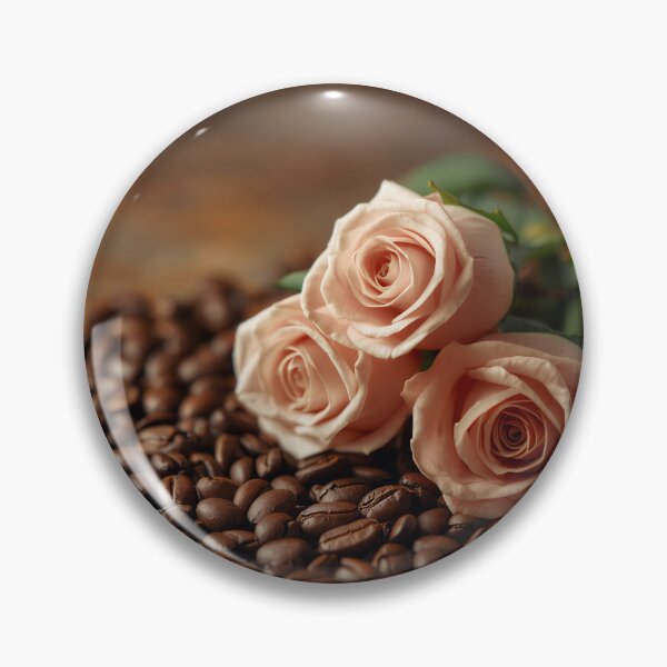 Item preview, Roses lying on coffee beans designed and sold by Marcu Ioachim.