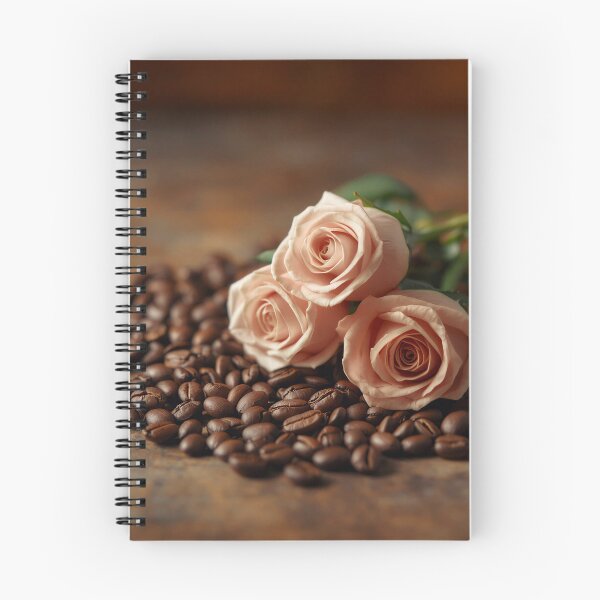Item preview, Roses lying on coffee beans designed and sold by Marcu Ioachim.