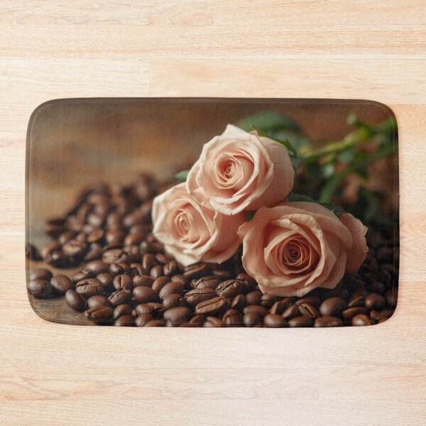 Item preview, Roses lying on coffee beans designed and sold by Marcu Ioachim.