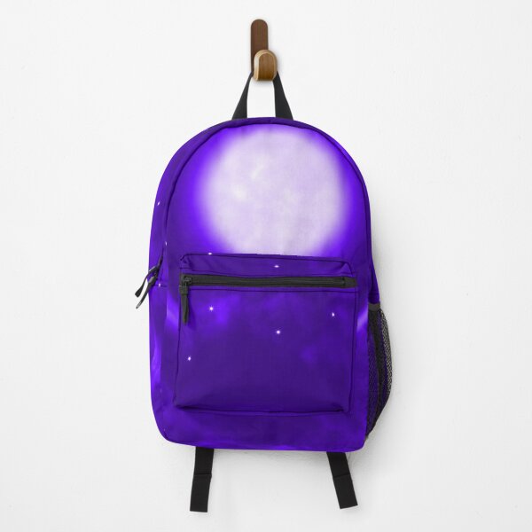 Item preview, Purple Moon Galaxy Wallpaper | Neon Cosmic Sky designed and sold by RiyanaStudio.