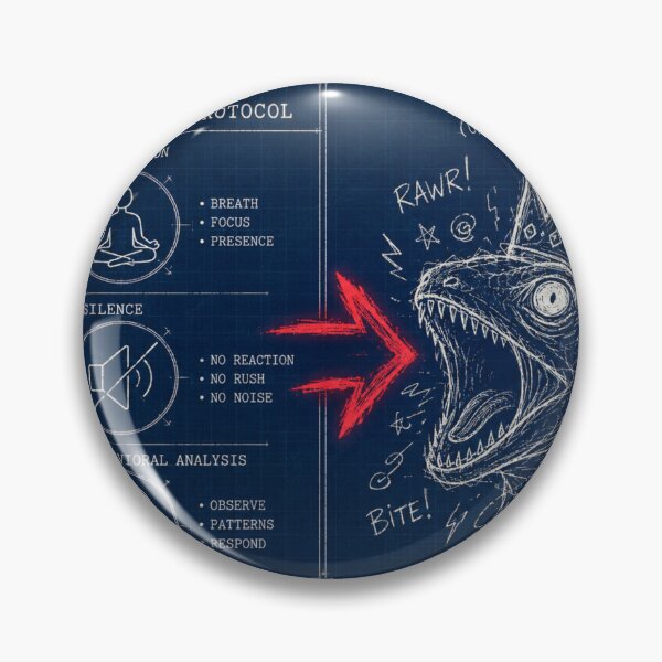 Item preview, My Spiritual Ataraxia Protocol vs Lizard Brain  designed and sold by InnerwayStudio.