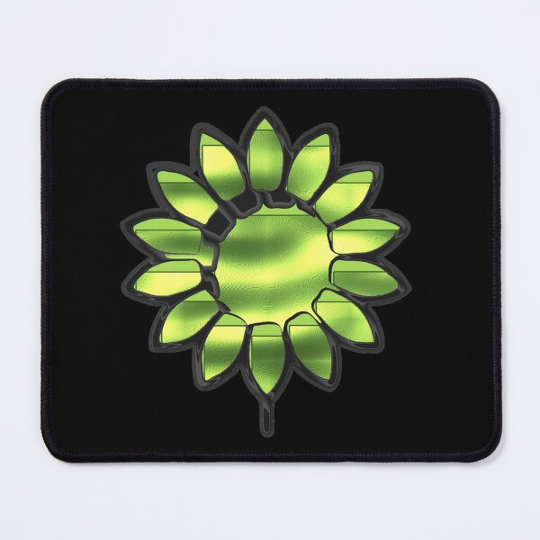 Item preview, Green Energy Core - High-Tech Glass Sunflower designed and sold by The Bold Line Studio.