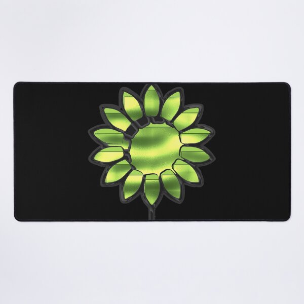 Item preview, Green Energy Core - High-Tech Glass Sunflower designed and sold by The Bold Line Studio.