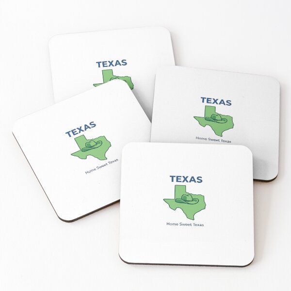 Item preview, *Home Sweet Texas - State Map Cowboy Hat Graphic Design* designed and sold by Petringo.
