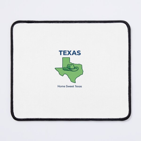 Item preview, *Home Sweet Texas - State Map Cowboy Hat Graphic Design* designed and sold by Petringo.
