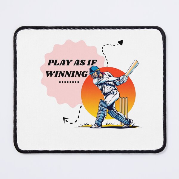 Item preview, Play As If Winning Cricket Motivation Design designed and sold by Palette-Vibes.