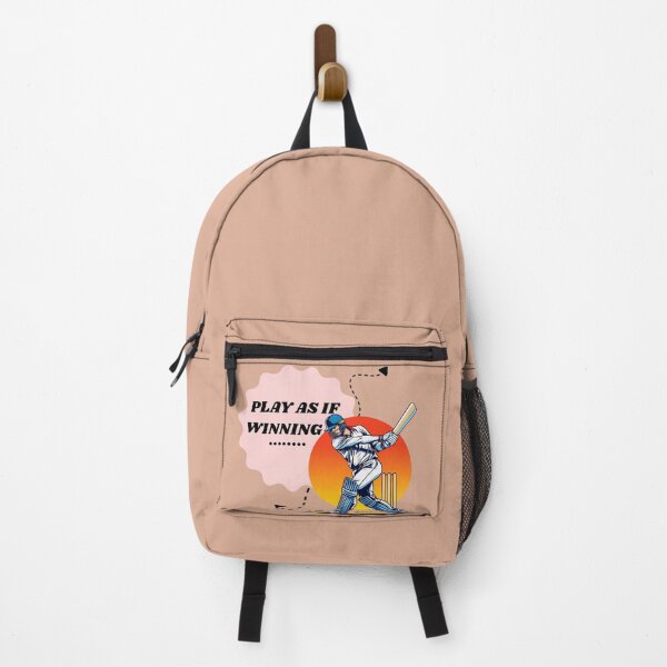 Item preview, Play As If Winning Cricket Motivation Design designed and sold by Palette _Vibes.