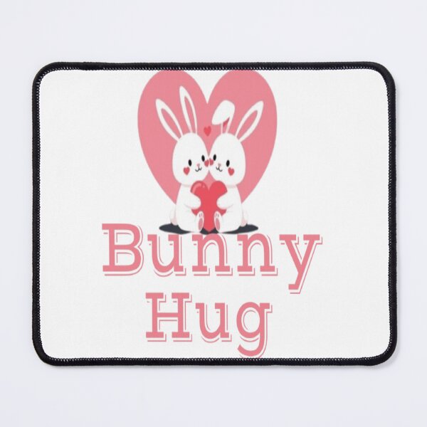 Item preview, Cute Bunny Hug – Kawaii Rabbit Love designed and sold by PrashaDesigns.