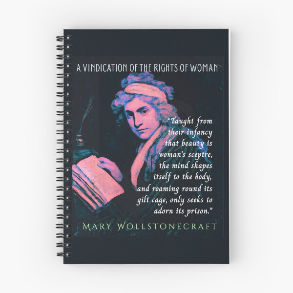 Item preview, Mary Wollstonecraft quote: Taught from their infancy, that beauty is woman's sceptre, the mind shapes itself to the body,  designed and sold by artbleed.