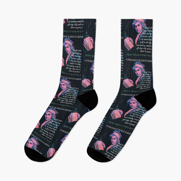 Item preview, Mary Wollstonecraft quote: Taught from their infancy, that beauty is woman's sceptre, the mind shapes itself to the body,  designed and sold by artbleed.