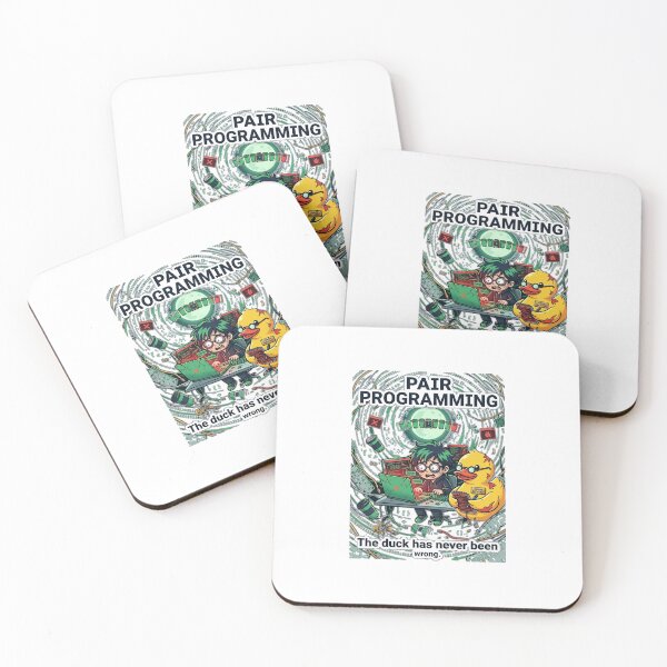 Item preview, Pair Programming - The Duck Has Never Been Wrong designed and sold by IntrovertEngineer11.