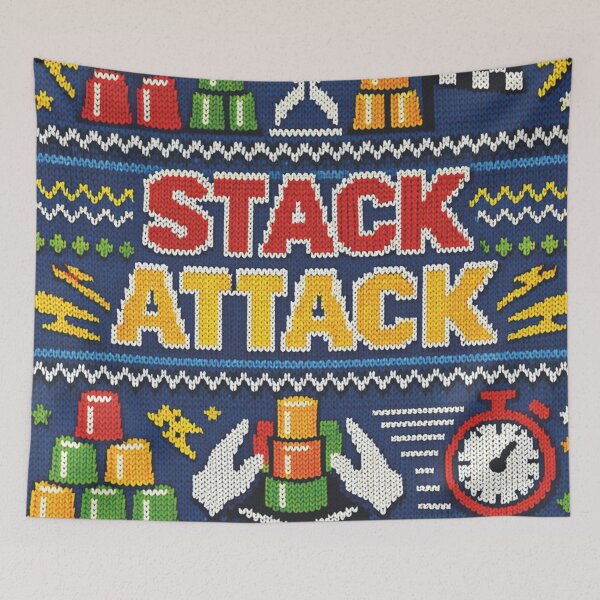 Item preview, Stack Attack Sport Stacking Cup Knitting Pattern designed and sold by Mauswohn.