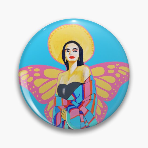 Item preview, Stargazing Moonlight Butterfly Oil Painting Digitalized designed and sold by DeisyPaintsCo.