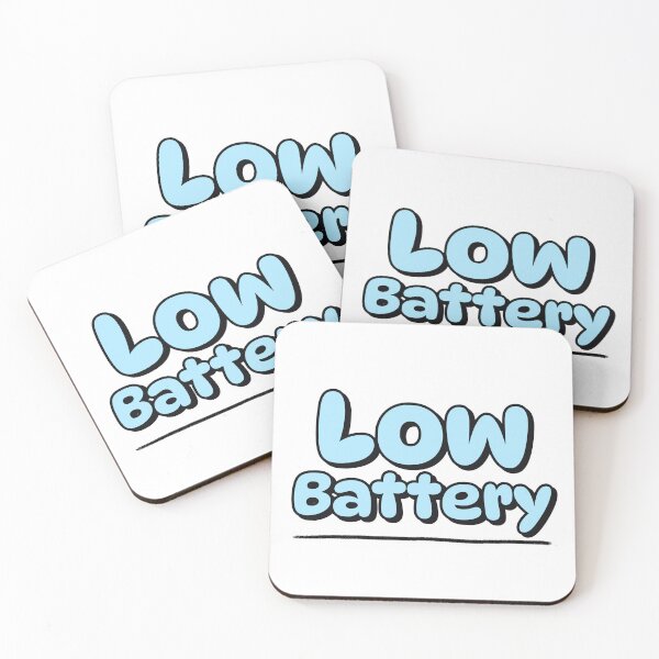 Item preview, Low Battery designed and sold by GlimmerAura.