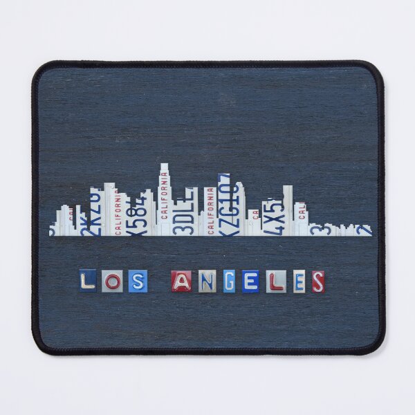Item preview, Los Angeles License Plate Skyline 01 designed and sold by Elisabeth Lucas.