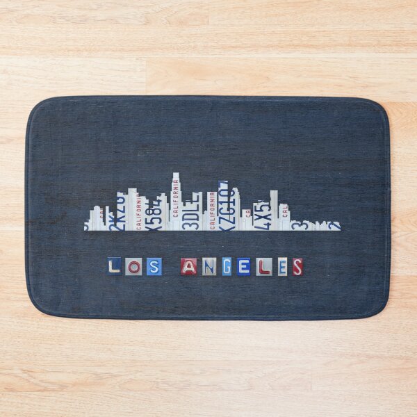 Item preview, Los Angeles License Plate Skyline 01 designed and sold by Elisabeth Lucas.