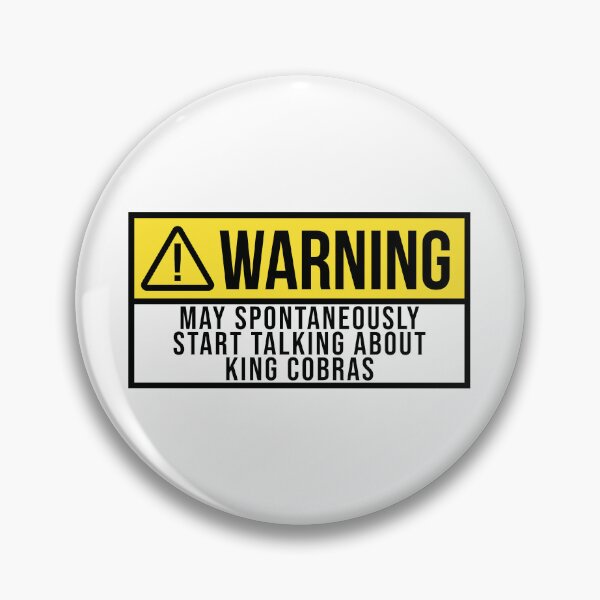Item preview, King Cobra Warning designed and sold by XCIV.