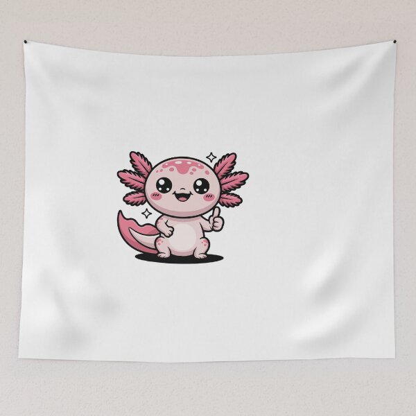 Item preview, ok Axolotl Cartoon Character designed and sold by jkrphoto.