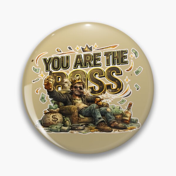 Item preview, You Are The Boss Funny Rich Bum Design designed and sold by PMDesignStudio.