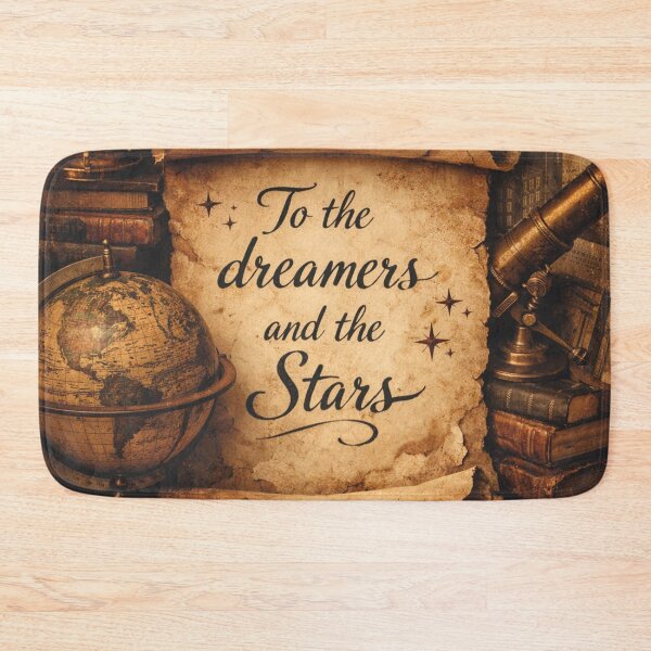 Item preview, Dreamers and the Stars Dark Academia Quote designed and sold by Mauswohn.
