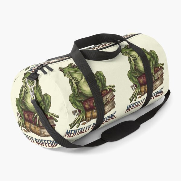 Item preview, Mentally Buffering Frog - Vintage Aesthetic Thinking Frog Meme designed and sold by ZyxDes.