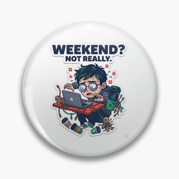 Item preview, Weekend Not Really - Funny Programmer Working On Weekend designed and sold by IntrovertEngineer11.