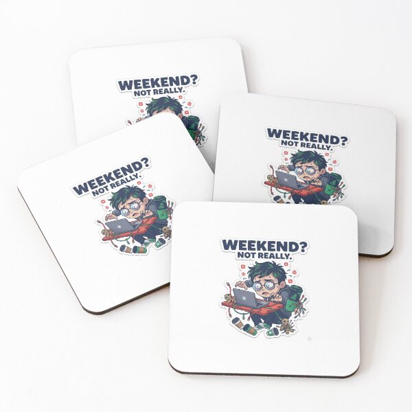 Item preview, Weekend Not Really - Funny Programmer Working On Weekend designed and sold by IntrovertEngineer11.