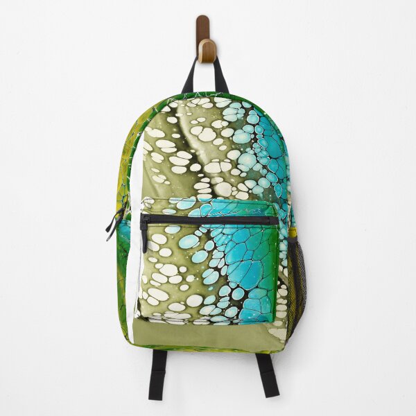 Item preview, Emerald Tide - Original Fluid Art designed and sold by PourtionOfArt.