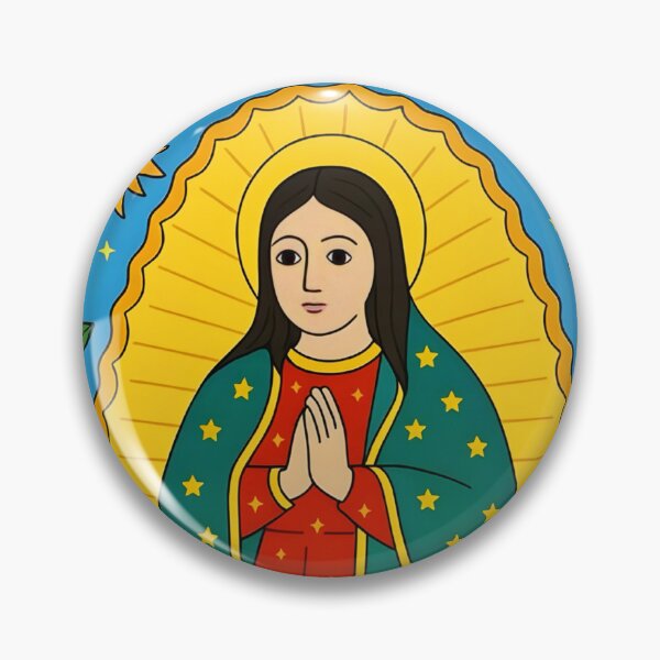 Item preview, Virgin Of Guadalupe Folk Art Design designed and sold by Peac7e.