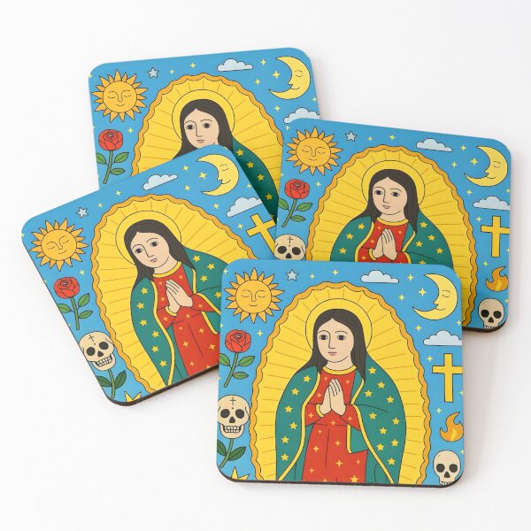 Item preview, Virgin Of Guadalupe Folk Art Design designed and sold by Peac7e.