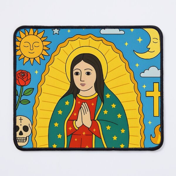 Item preview, Virgin Of Guadalupe Folk Art Design designed and sold by Peac7e.
