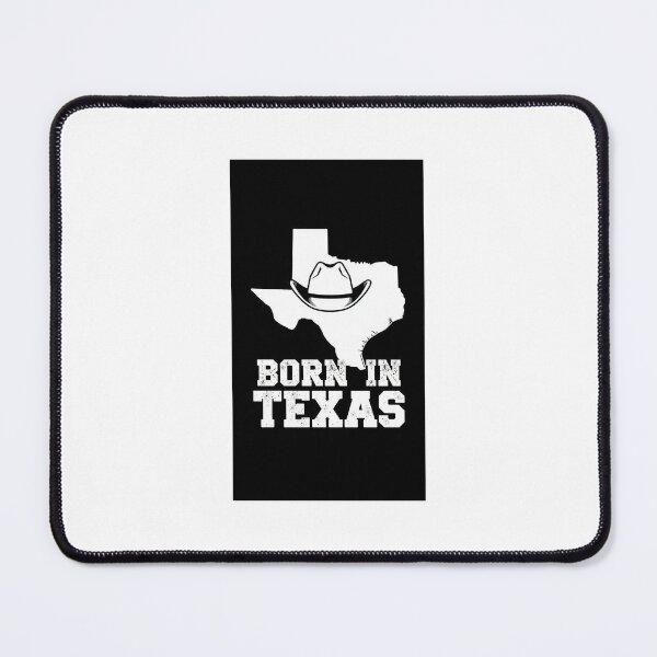 Item preview, *Born in Texas - State Map Cowboy Hat Graphic Tee* designed and sold by Petringo.