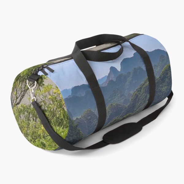 Item preview, Ngo Dong River from Lying Dragon Mountain Summit - Tam Coc Valley | Cinematic Ninh Binh Vietnam Art designed and sold by Ross.A.Campbell.