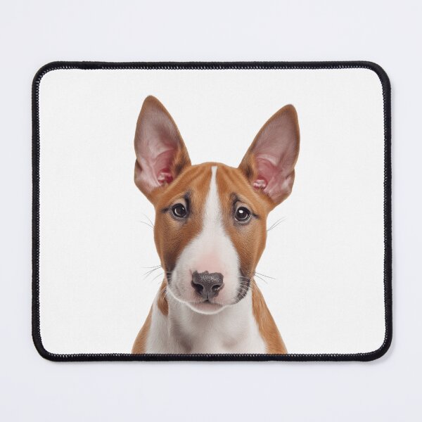 Item preview, Adorable Miniature Bull Terrier puppy for Cute Mini Bull puppy lovers designed and sold by LazyOwlStore.