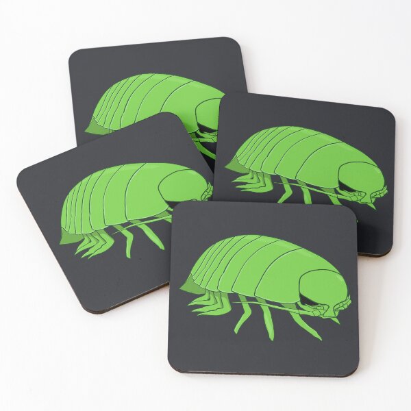 Item preview, Alien Green Giant Isopod (Bathynomus Giganteus) designed and sold by rornelson.