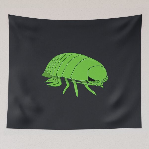 Item preview, Alien Green Giant Isopod (Bathynomus Giganteus) designed and sold by rornelson.