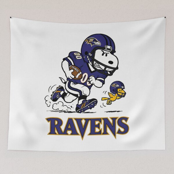 Item preview,  Snoopy Baltimoreoopy Football Raven designed and sold by rakasinatra.