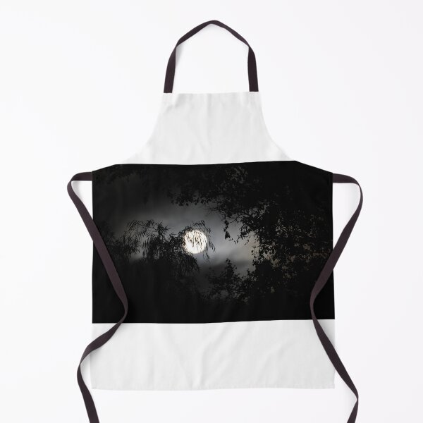 Item preview, FULL MOON Trees and Clouds designed and sold by digital-den.