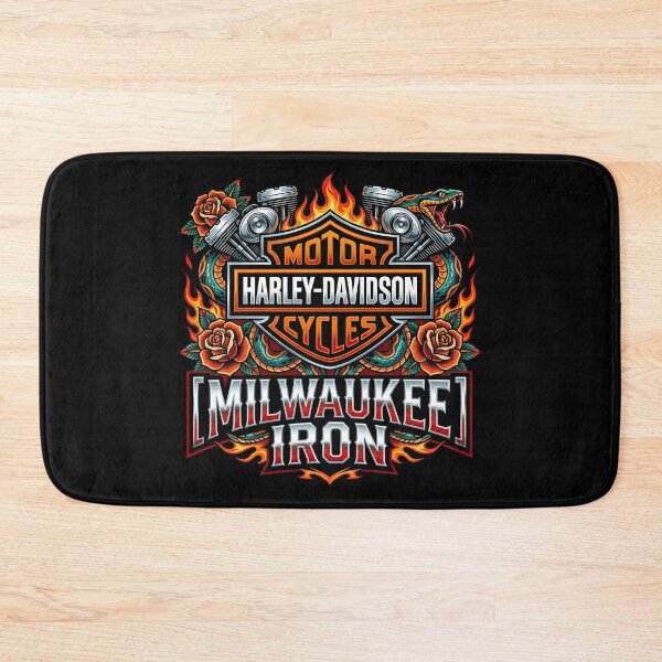 Item preview, Milwaukee Iron Harley Davidson Rugged Road Warrior Graphic designed and sold by enzoade.