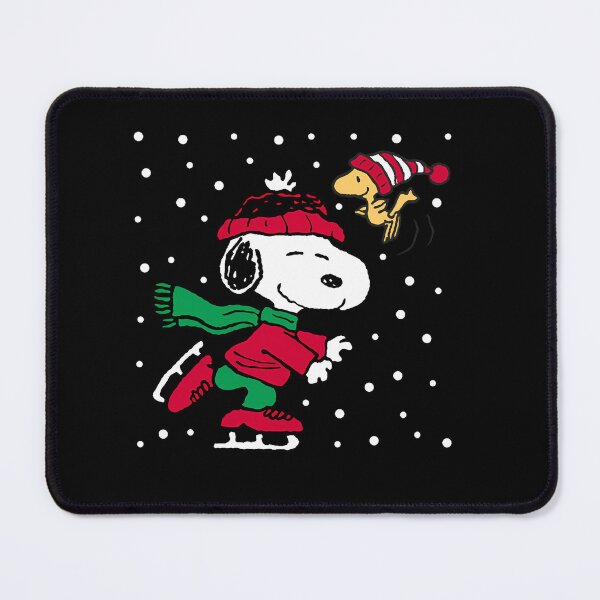 Item preview, Peanuts - Christmas Snoopy Ice Skating designed and sold by rakasinatra.