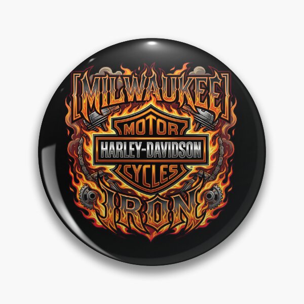 Item preview, Milwaukee Iron Harley Davidson Vintage Rider Design designed and sold by enzoade.