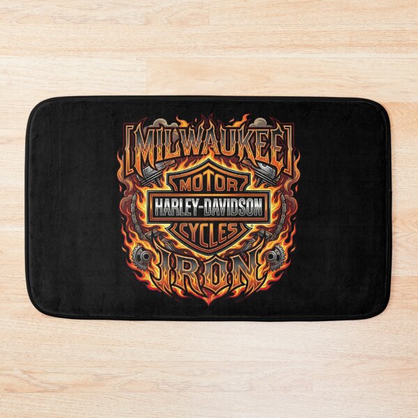 Item preview, Milwaukee Iron Harley Davidson Vintage Rider Design designed and sold by enzoade.