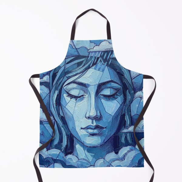 Item preview, Kobieta z chmurami designed and sold by Motherkey.