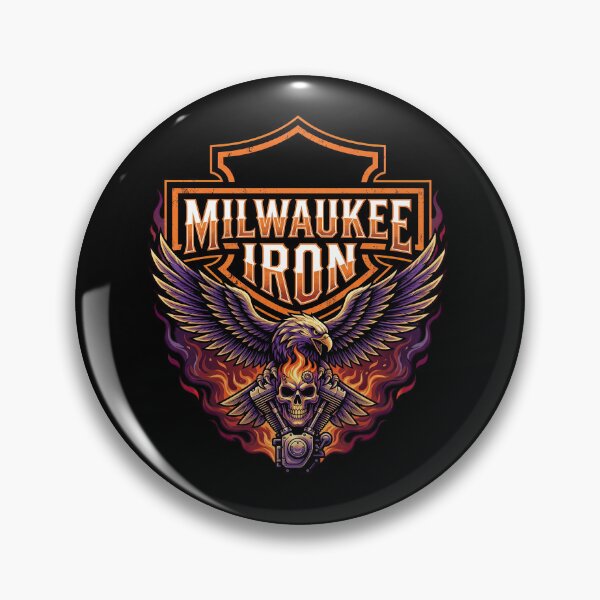 Artikelvorschau, Milwaukee Iron Harley Davidson Custom Bike Lifestyle Artwork entworfen und verkauft von enzoade.