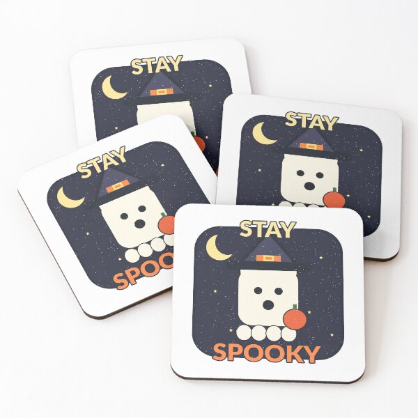 Artikelvorschau, Stay Spooky Süßes Geist Halloween Design entworfen und verkauft von Cozy Oddities Studio.