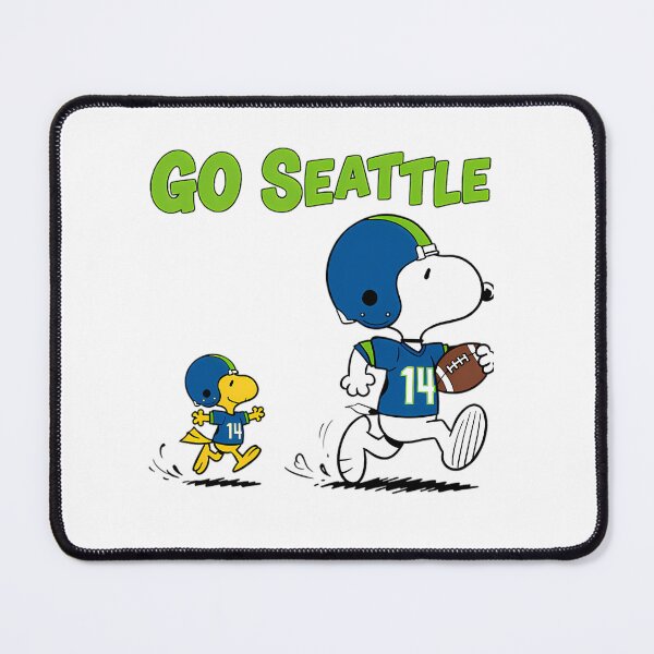 Item preview, Seattleoopy Seahawks Snoopy And Woodstock designed and sold by rakasinatra.