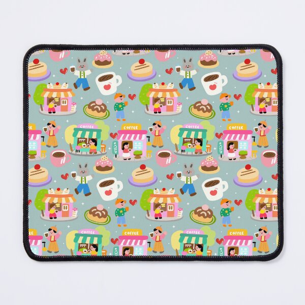 Item preview, Floating Coffee Break Seamless designed and sold by KJackArtwork.