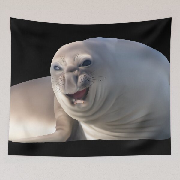 Item preview, Grumpy Ihupuku (Elephant Seal) designed and sold by GivernyKate.
