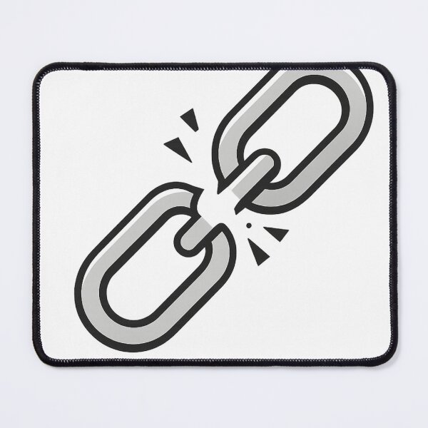 Item preview, Broken Link Symbol designed and sold by Velvet-motive.